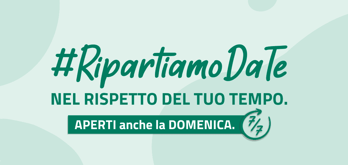 Al momento stai visualizzando RIPARTIAMO DA TE!